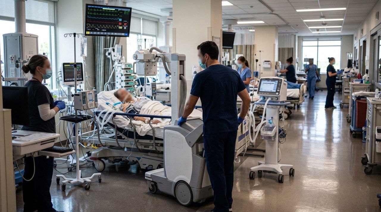 تصویربرداری پزشکی و ICU