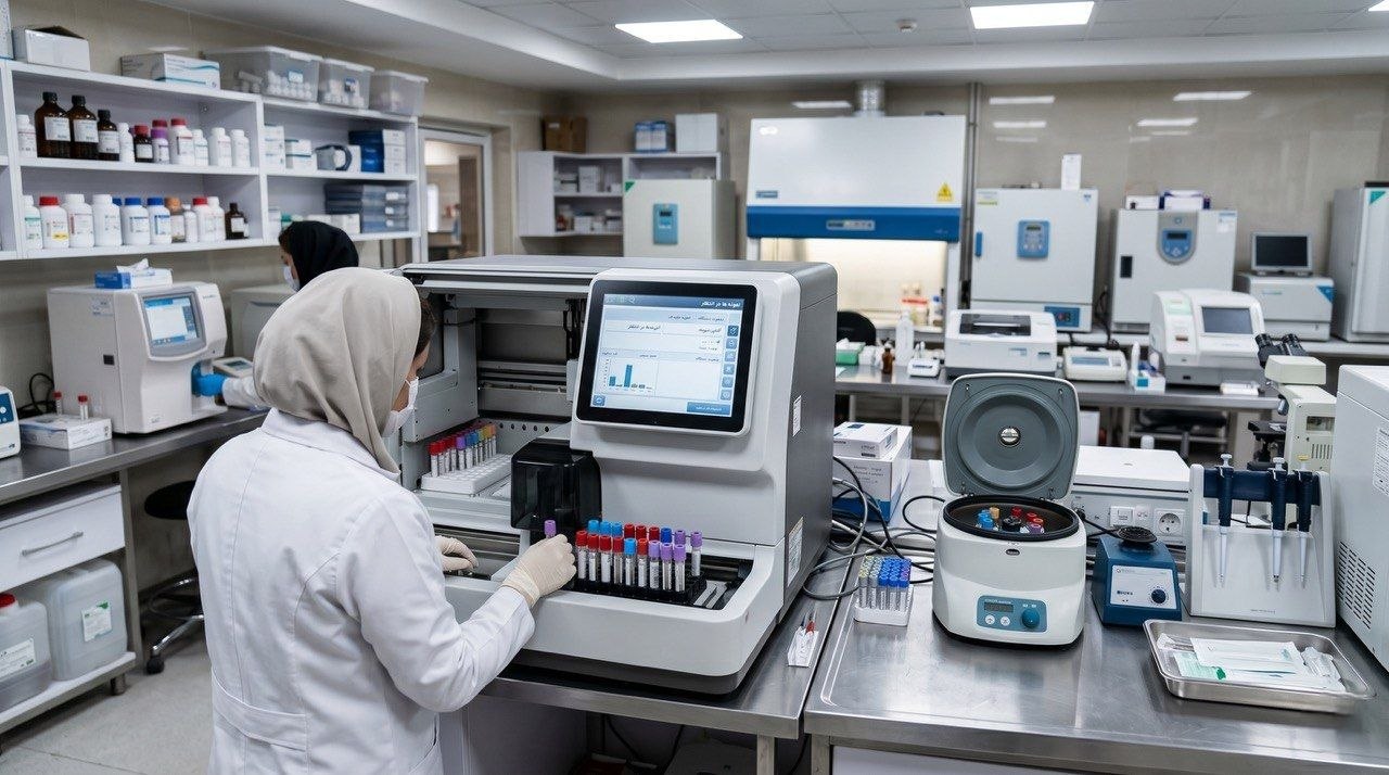 تجهیزات تشخیصی و آزمایشگاه پزشکی